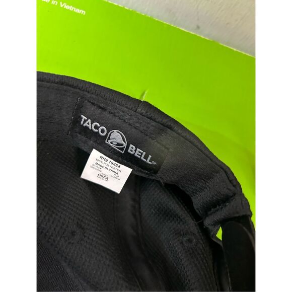 Taco Bell Black Baseball replacement Cap Hat rn#19484 - Picture 5 of 6